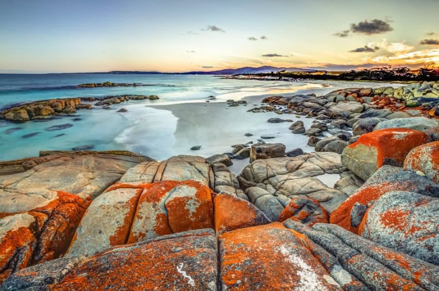 Bay of fires coastline
