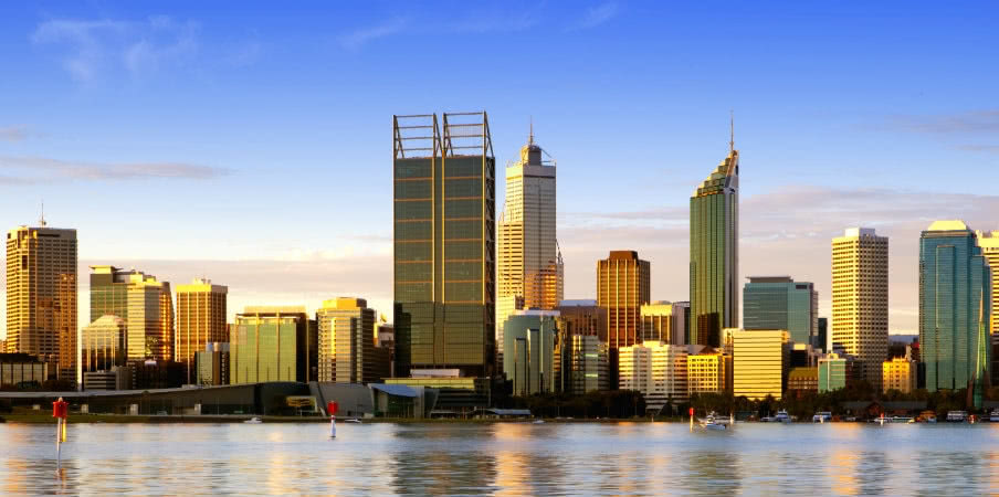 beautiful perth skyline beautiful perth skyline