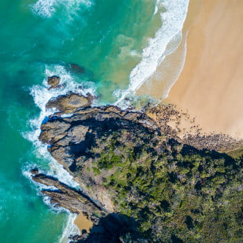 Aerial image of Noosa National Park