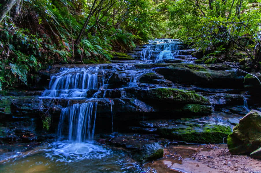 Leura Cascades, Blue Mountains National Park.
