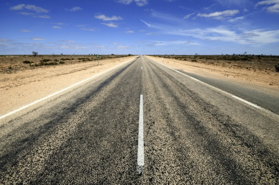 Nullarbor outback road