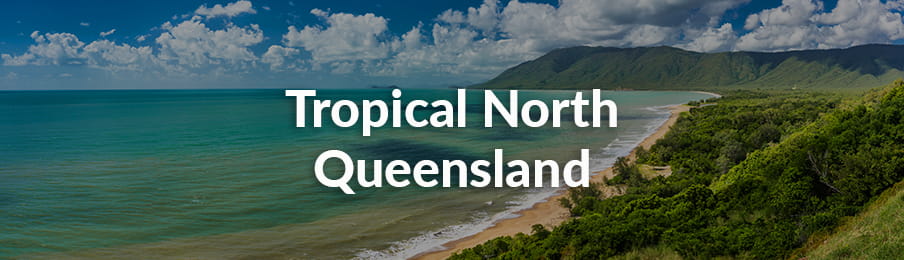 Tropical North Queensland Road Trips Guide banner