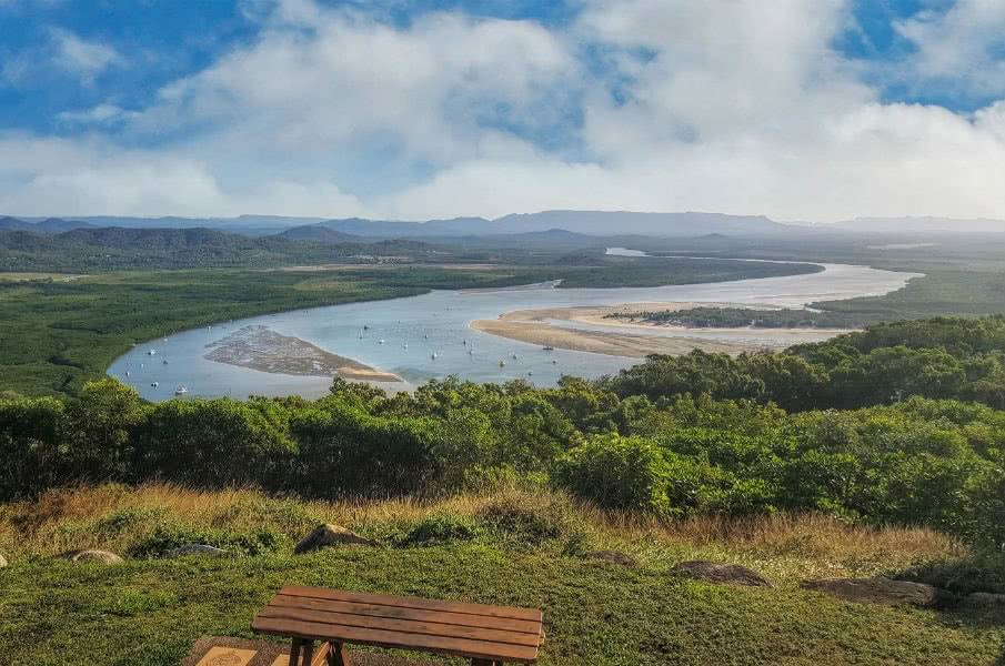 View from Grassy Hill in Cooktown