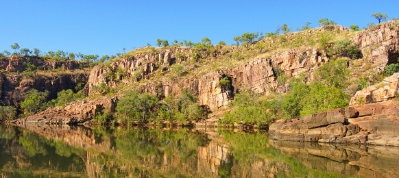 landscape of nitmiluk national park australia