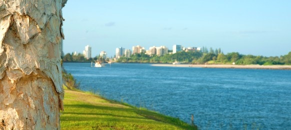 tweed heads city across tweed river